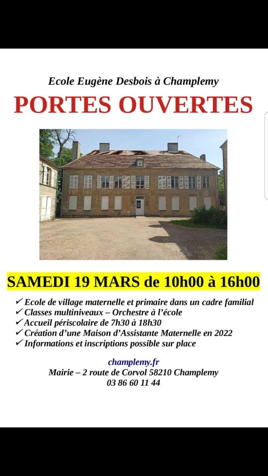 portes ouvertes école