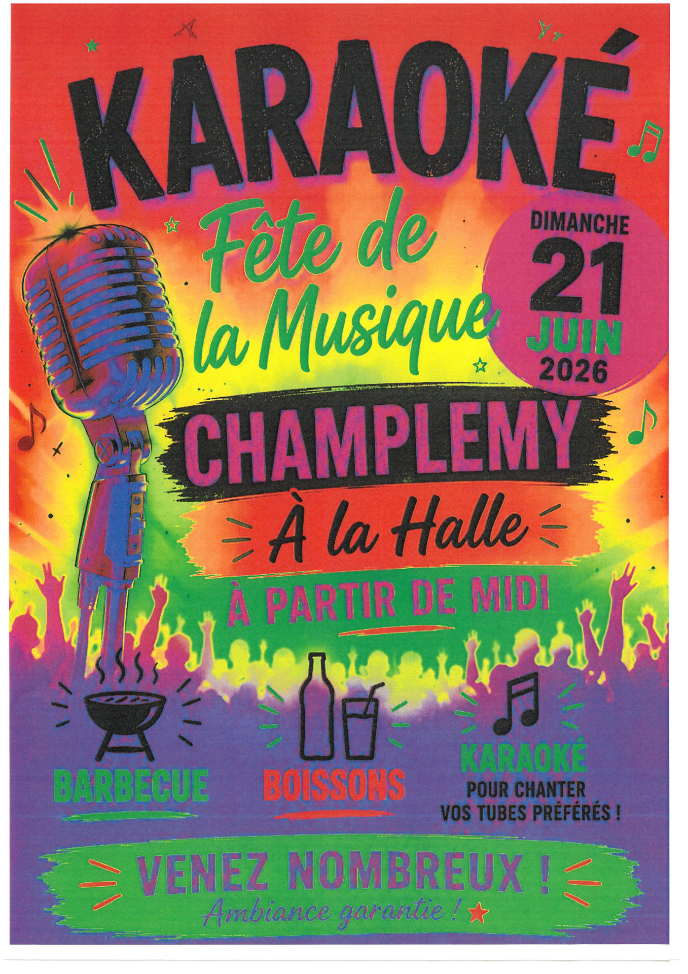 Fête de la musique 21 06 2026