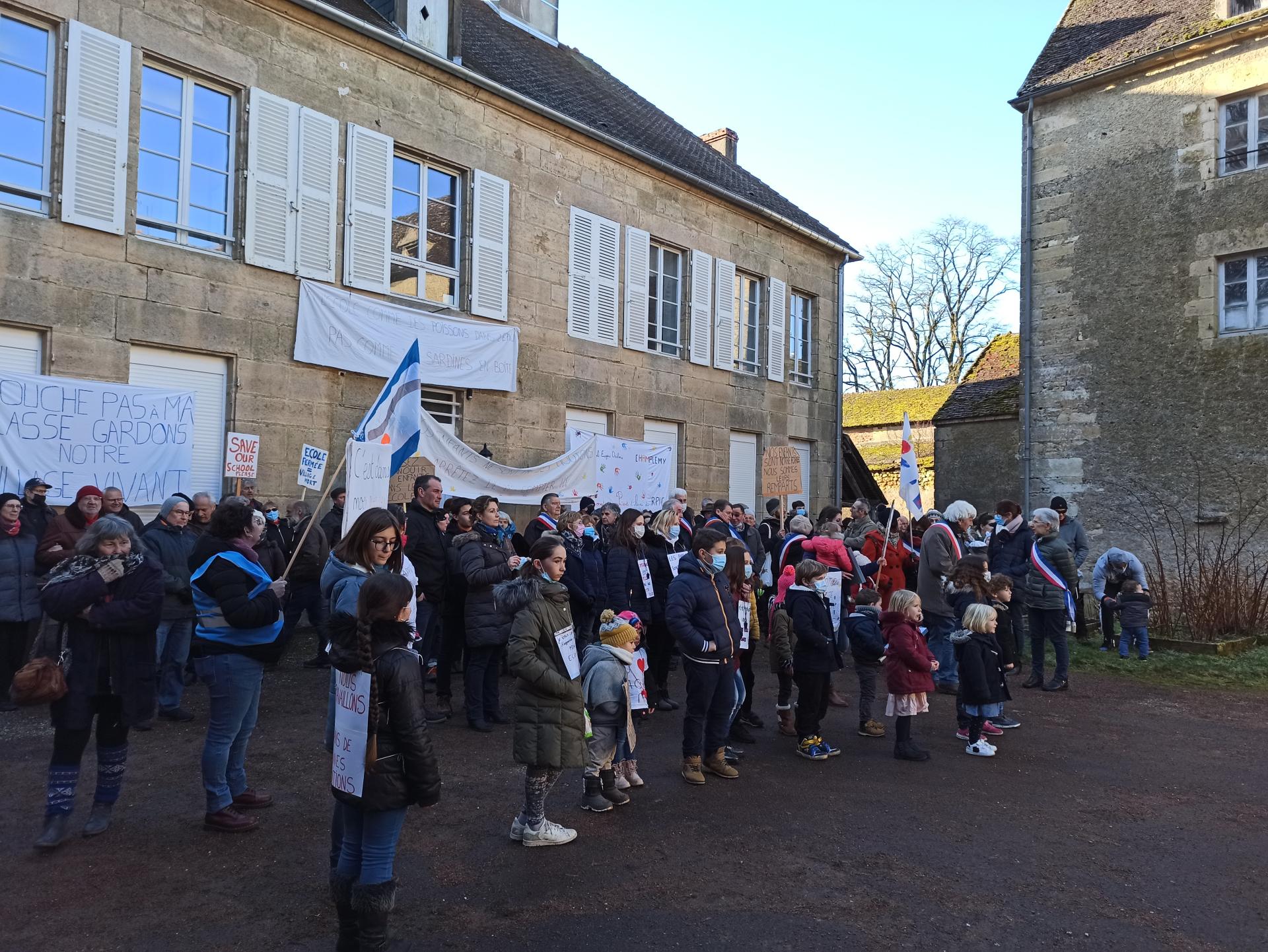 Manifestation école