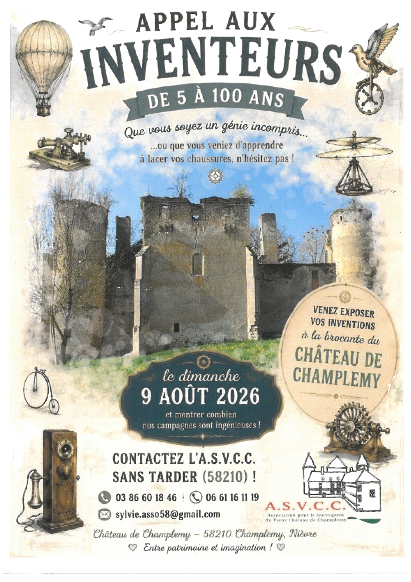 APPEL AUX INVENTEURS 